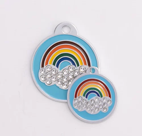 Swarovski Rainbow Tag
